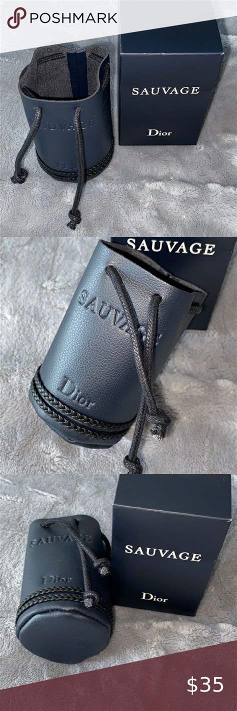 sauvage dior leather pouch|dior evening clutch bag.